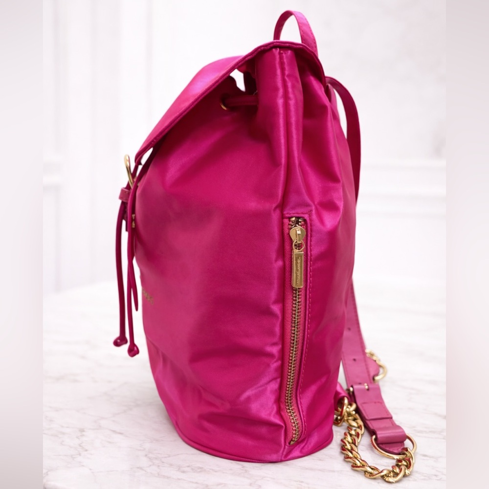 VALENTINO GARVANI SPORT PINK NYLON BACKPACK - Picture 3 of 10